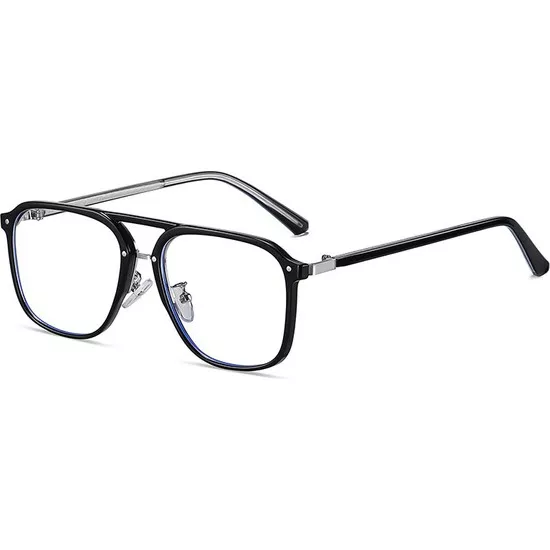 Digital Home Moda Kare Gözlük Çerçeve Kadın Anti-Mavi Işık Gözlük Çerçeveleri Erkek Retro Gözlük Mavi Işık Engelleme Bilgisayar Gözlükleri