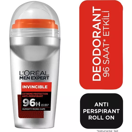 Loréal Paris Men Expert Invincible Anti-Perspirant Roll On 50Ml