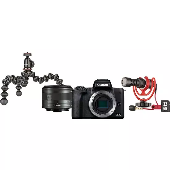 Canon EOS M50 Mark II Vlogger Kit (Canon Eurasia Garantili)
