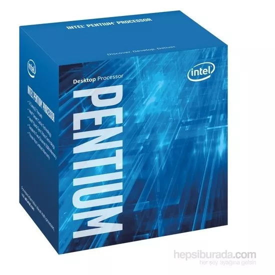 Intel Pentium G4400 3.3GHz 3MB Cache Skylake LGA1151 İşlemci (Fansız)