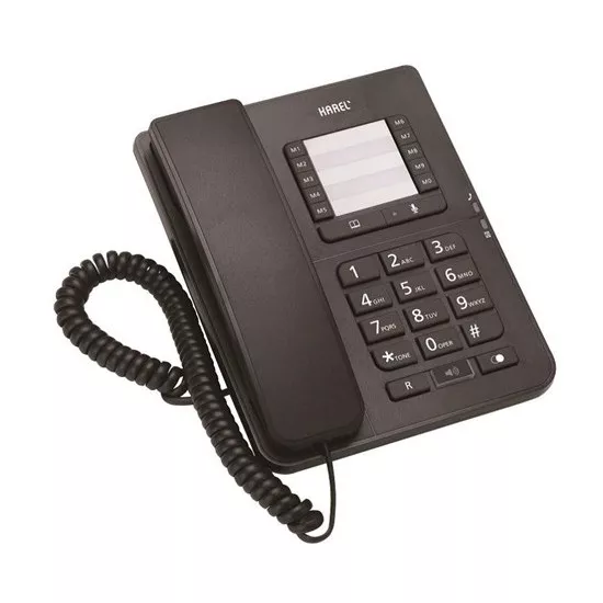 Karel TM142 Siyah Masa Telefonu