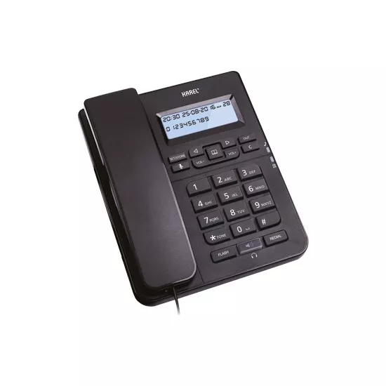Karel Tm145 Cıd Telefon Siyah