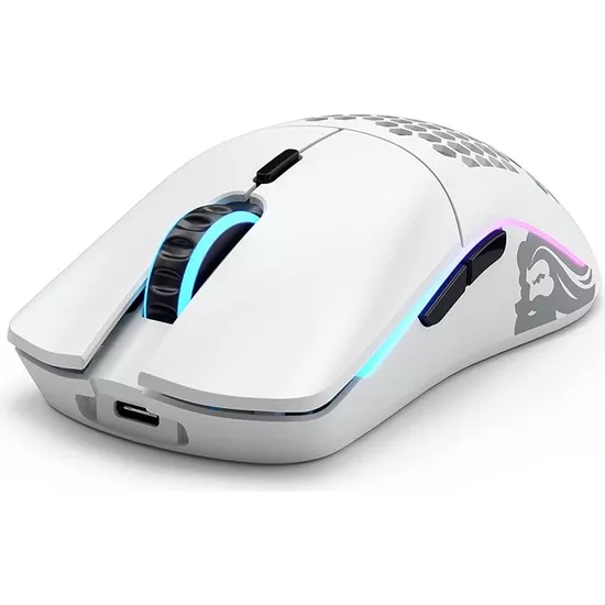 Glorious Model O Kablosuz Mat Beyaz RGB Oyuncu Mouse GLO-MS-OW-MW