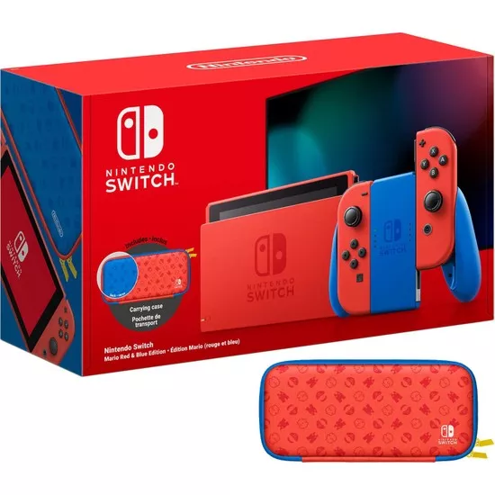 Nintendo Switch Mario Red - Blue Special Edition Oyun Konsolu
