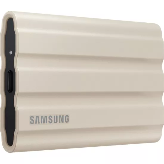 Samsung MU-PE1T0K/WW T7 Shield 1TB 1050MB/1000MB/s USB 3.2 Gen2 Taşınabilir SSD Bej (3 Yıl Samsung Türkiye Garantili)