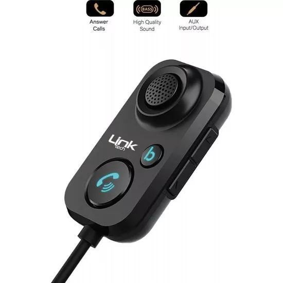 LinkTech Link-Tech G5 Bluetooth Araç Kit Aux Receiver