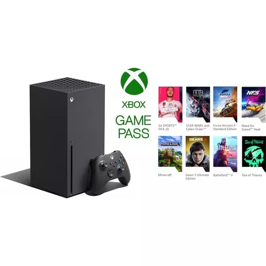 Microsoft Xbox Series x Oyun Konsolu Siyah 1 Tb + 3 Ay Gamepass